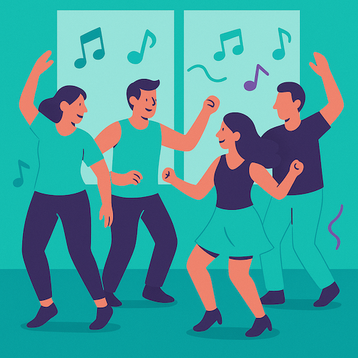 Groupe en danse du monde